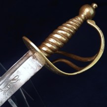 English 1751 Pattern Infantry Hanger, Huntingdonshire Militia, by Samuel Harvey 6